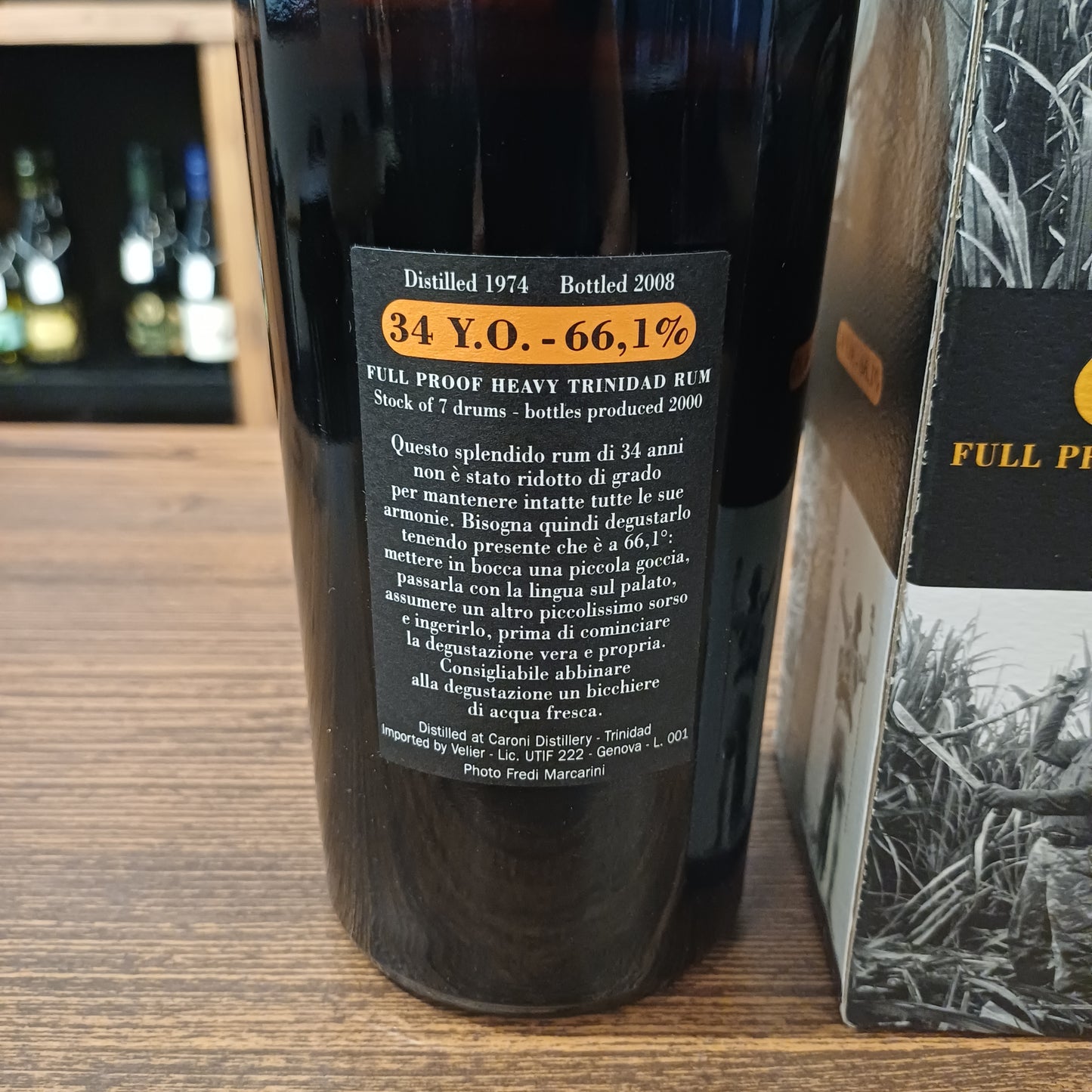 Caroni 1974 Full Proof Heavy Trinidad Rum 34 y.o. 66.1%