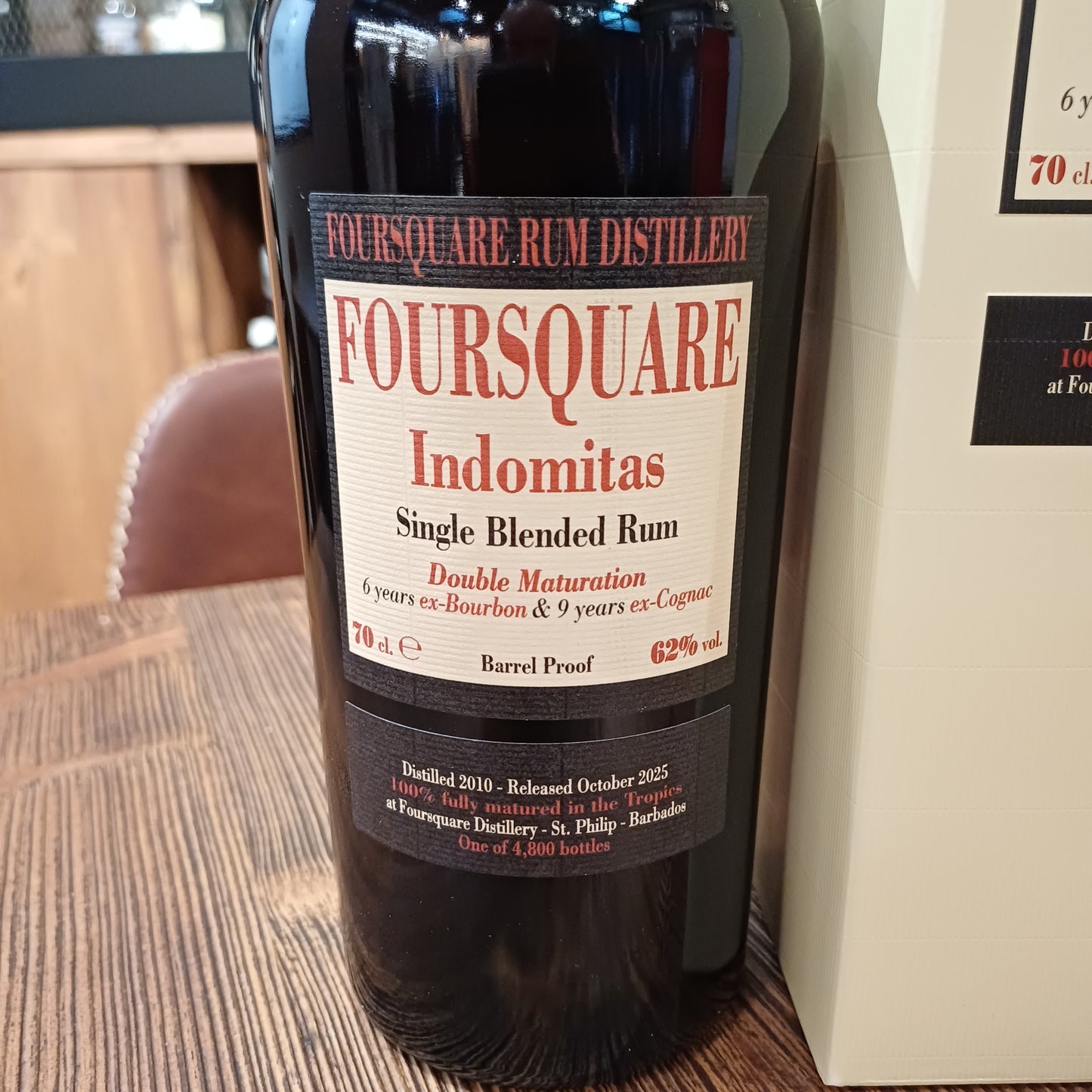 Foursquare Indomitas 62% single blended rum