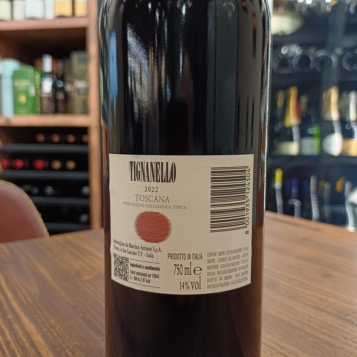 Antinori Tignanello 2022 0.75L 14.5%