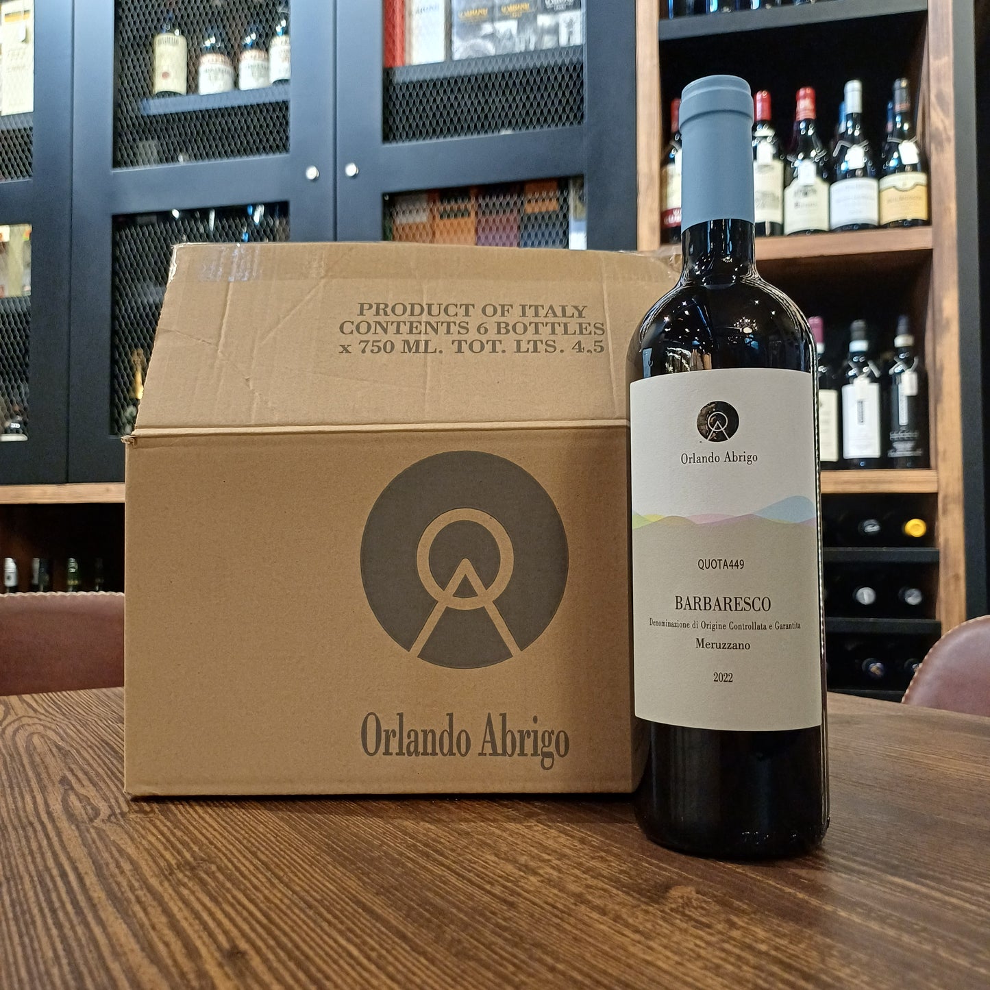Orlando Abrigo Barbaresco Meruzzano 2022 6x75cl