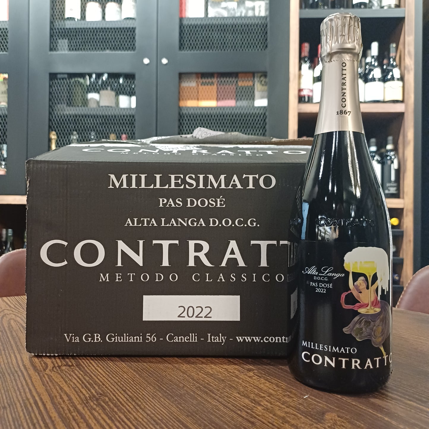 Contratto Alta Langa Pas Dosè 2022 1ct 6 bottiglie
