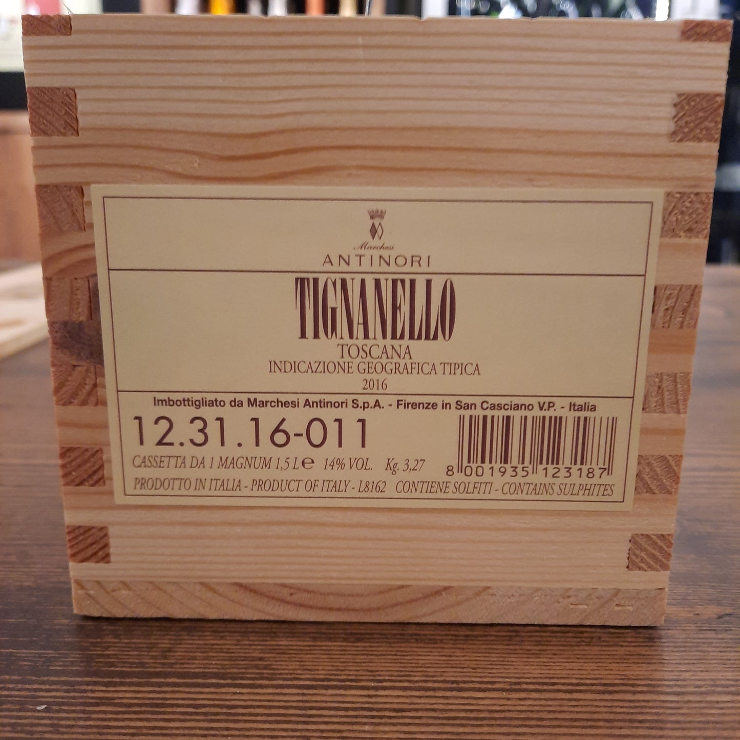 Tignanello 2016 Magnum Marchesi Antinori Toscana IGT