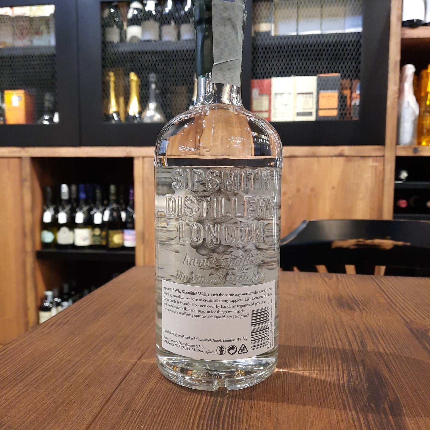 Sipsmith London Dry Gin 41.6%