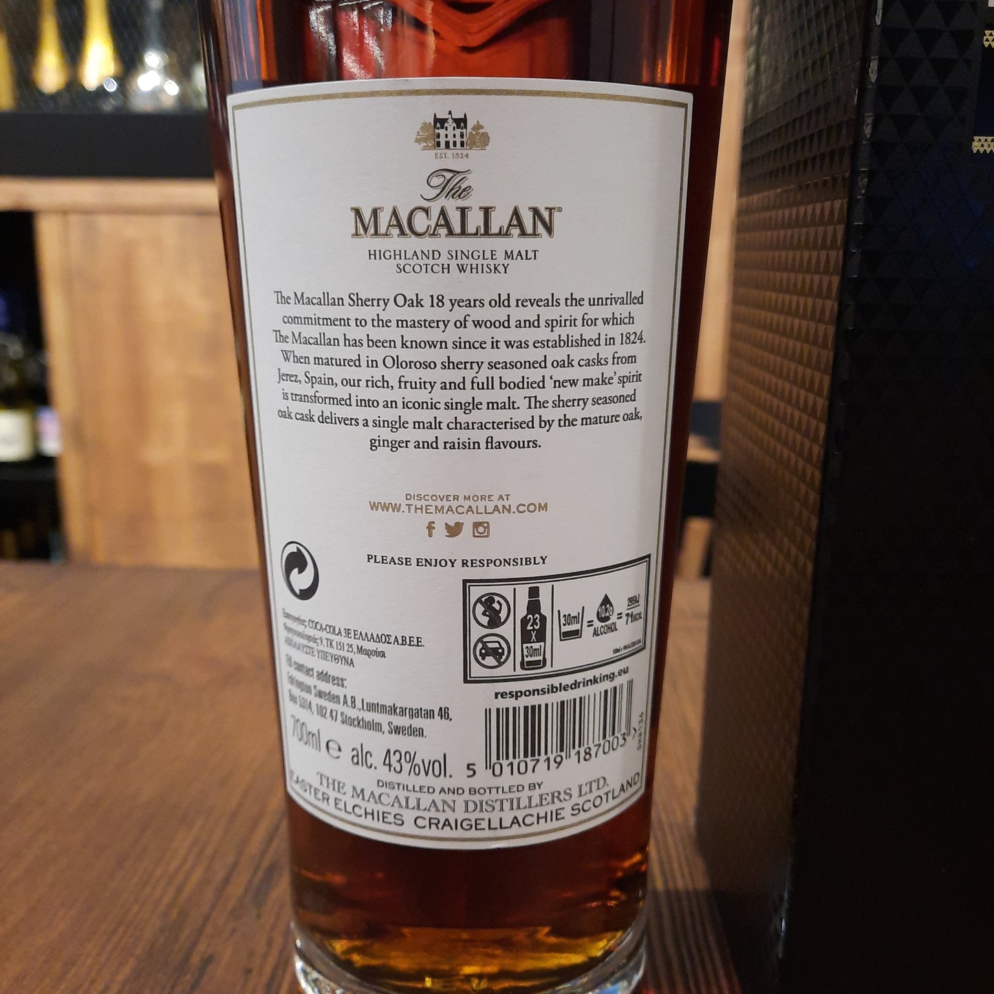 The Macallan 18 Y.O. Sherry Oak 2022