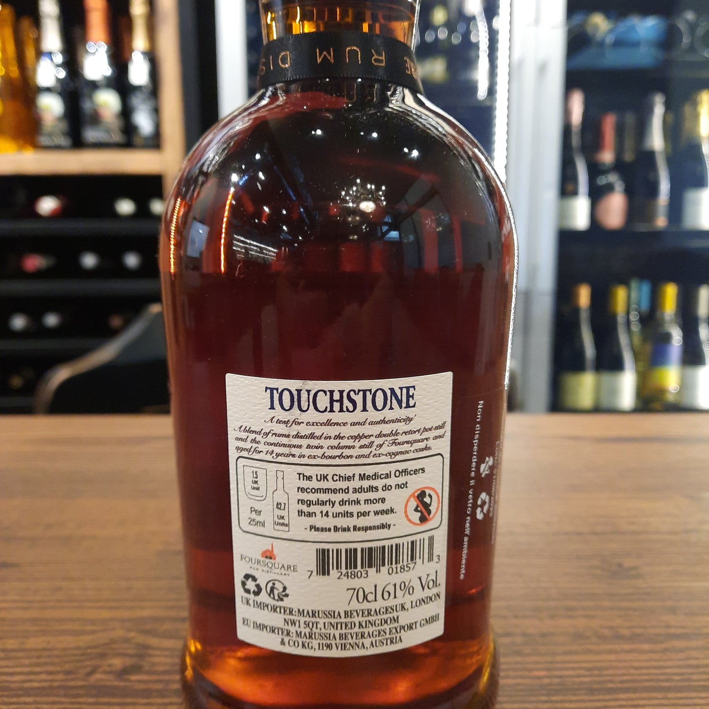 Foursquare Touchstone Single Blended Rum 14y 61%