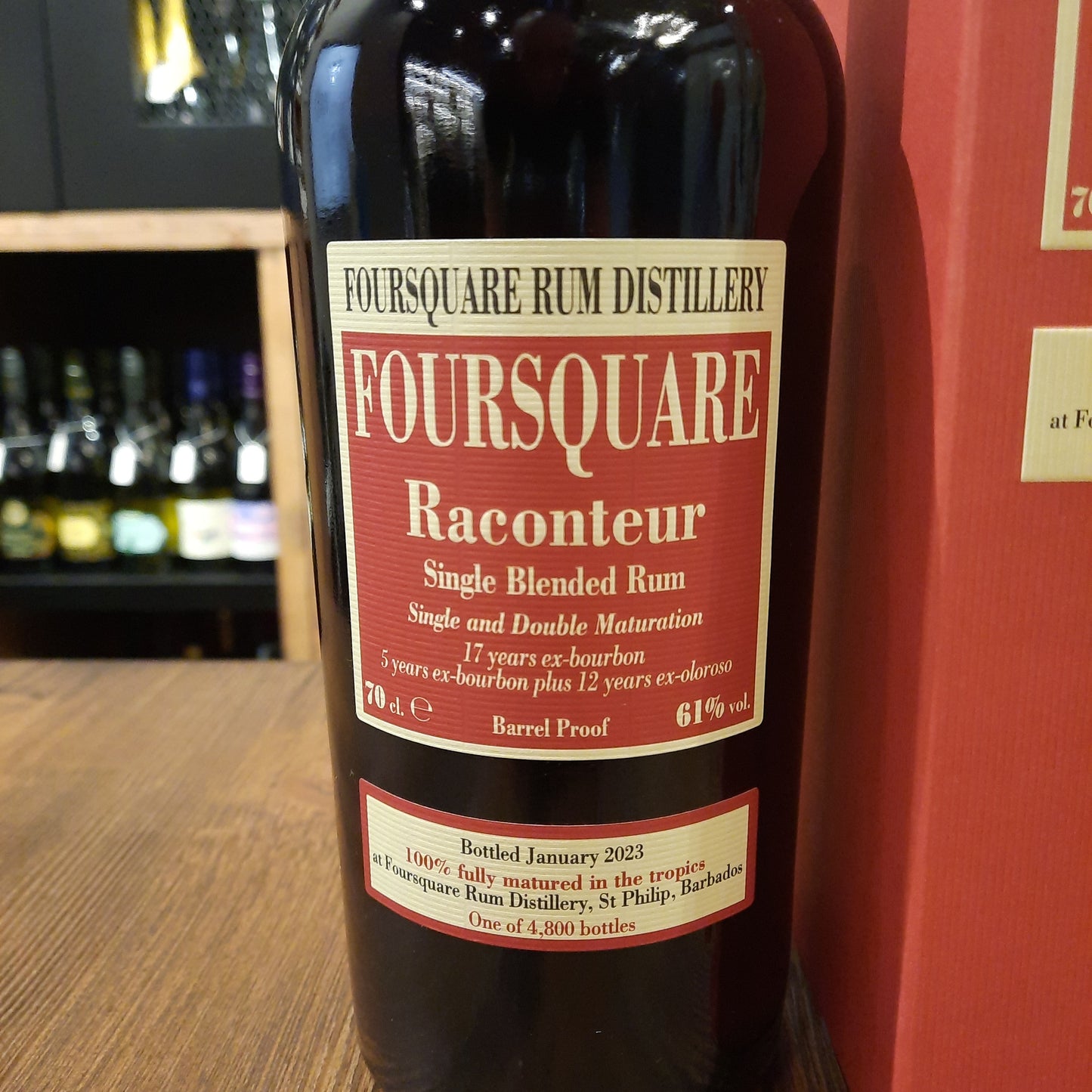 Foursquare Raconteur Single Blended Rum 61%