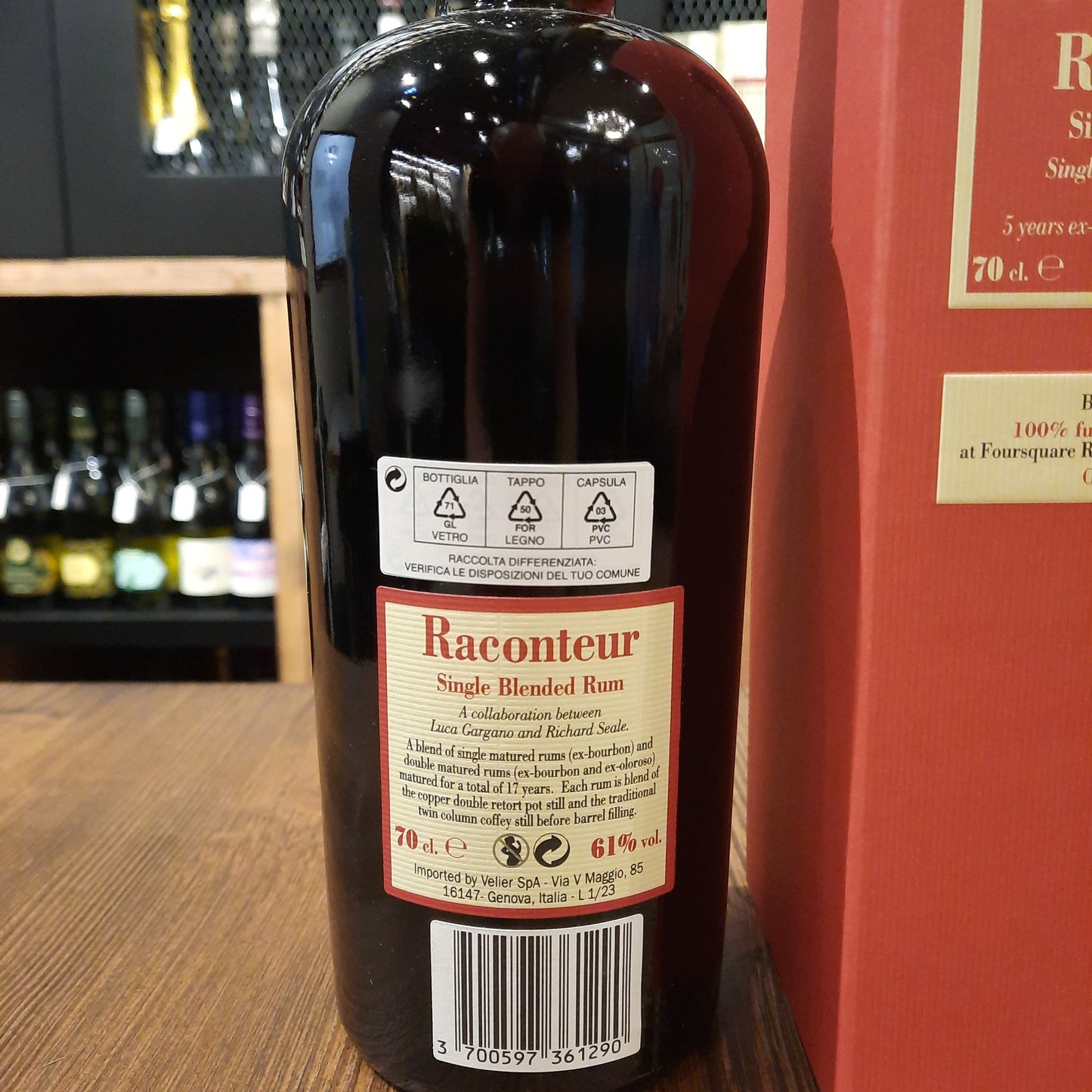 Foursquare Raconteur Single Blended Rum 61%