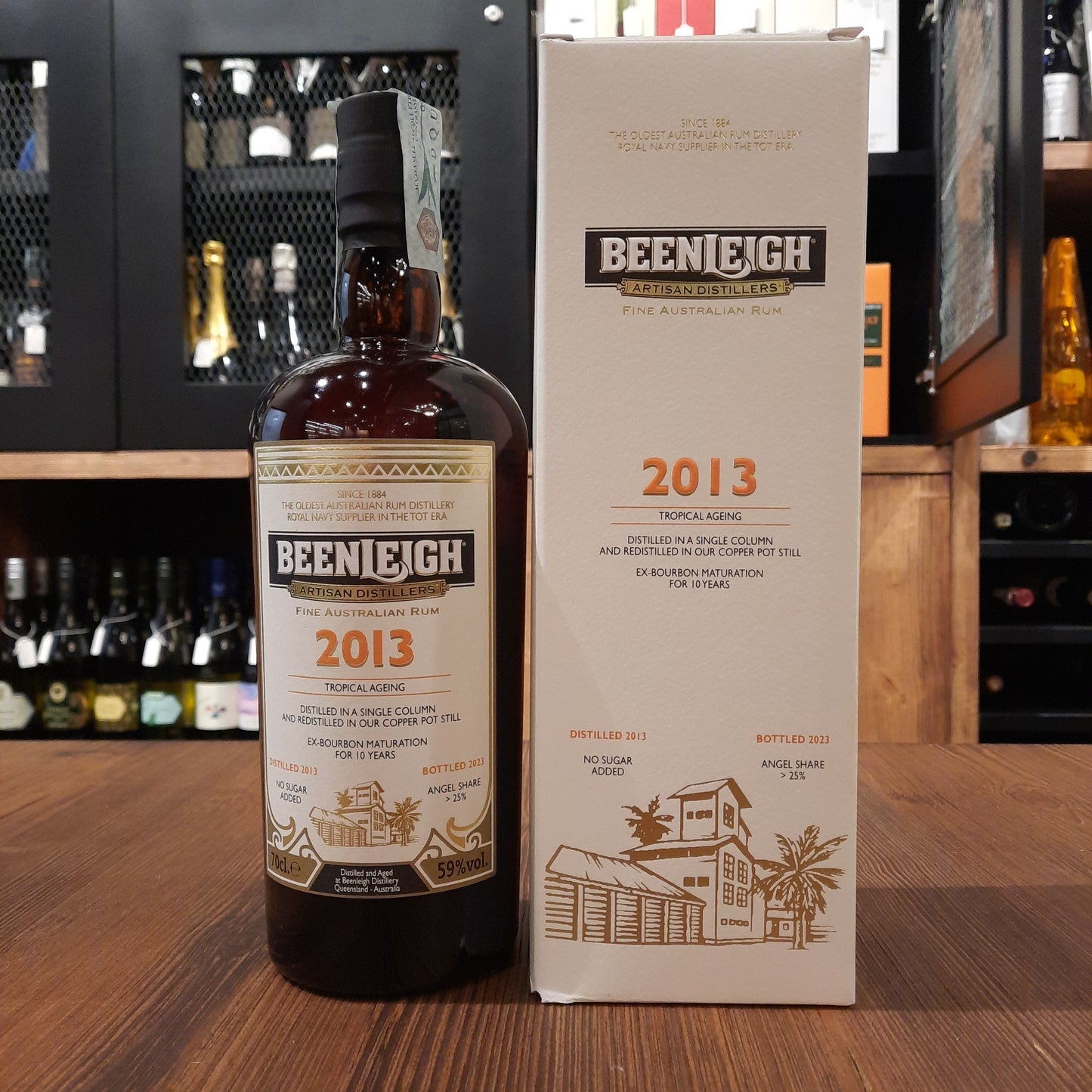 Beenleigh 2013 fine australian rum 59%