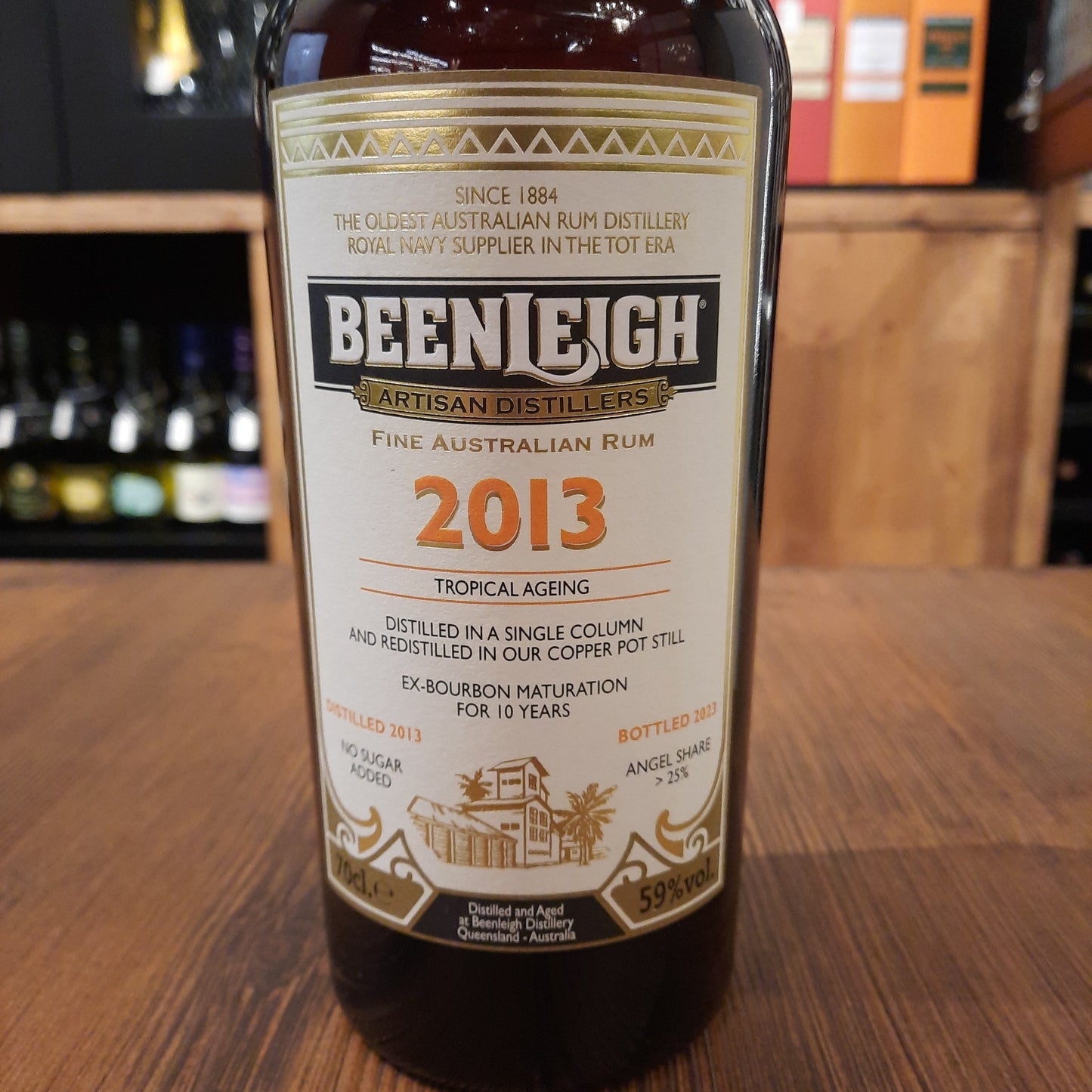 Beenleigh 2013 fine australian rum 59%