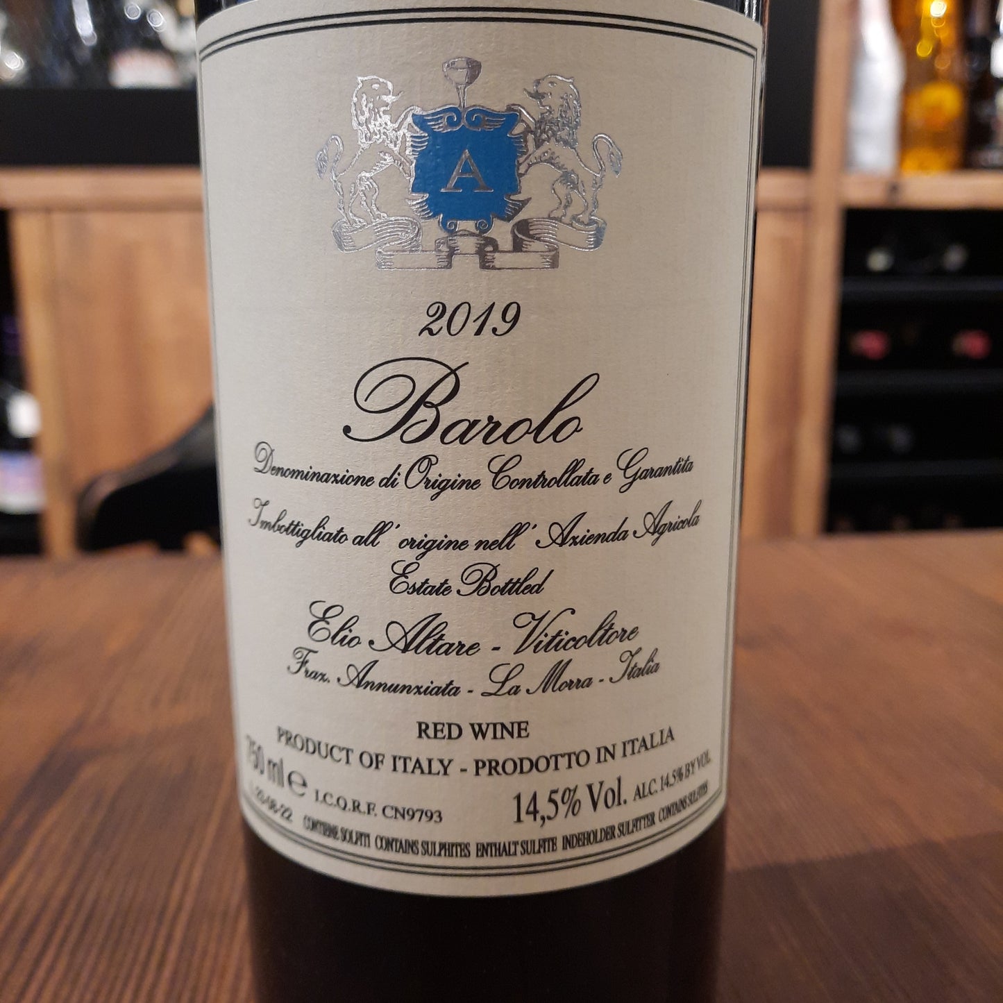 Elio Altare Barolo 2019 14.5% 0.75L