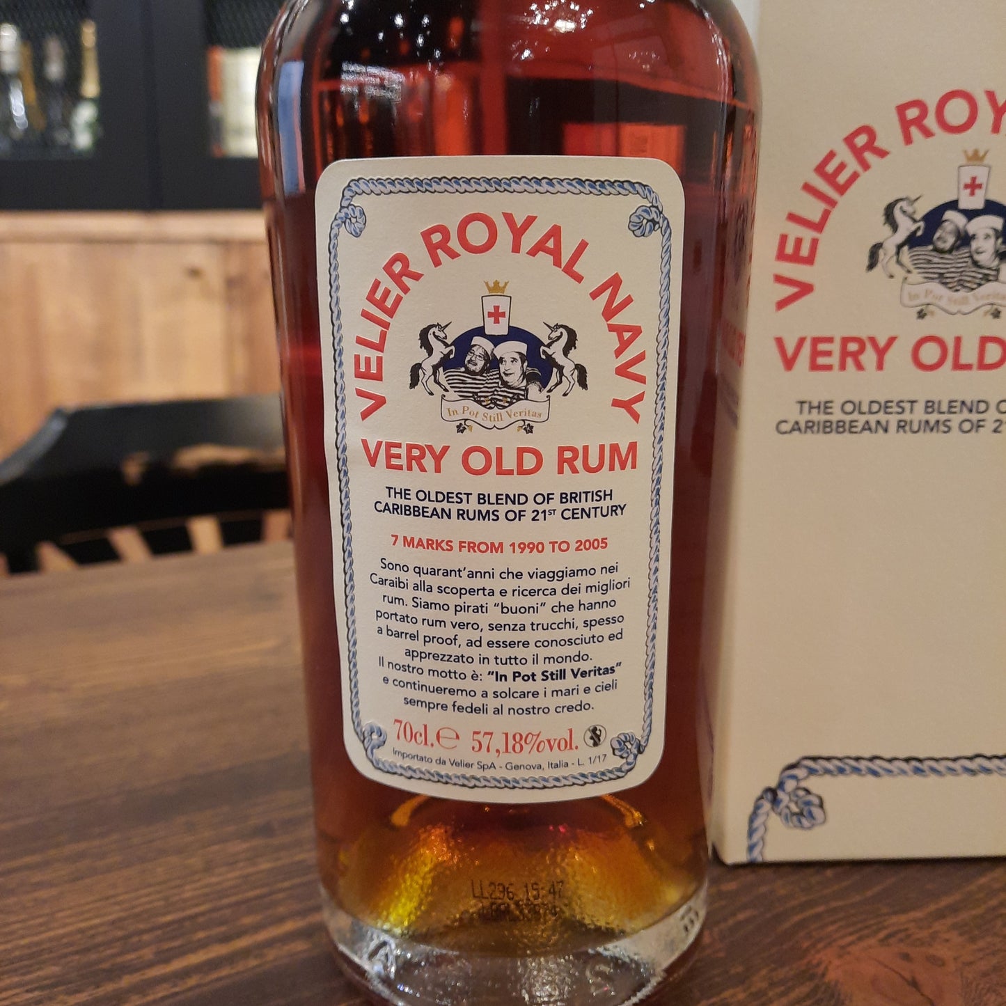 Velier Royal Navy Very Old Rum 57.18%