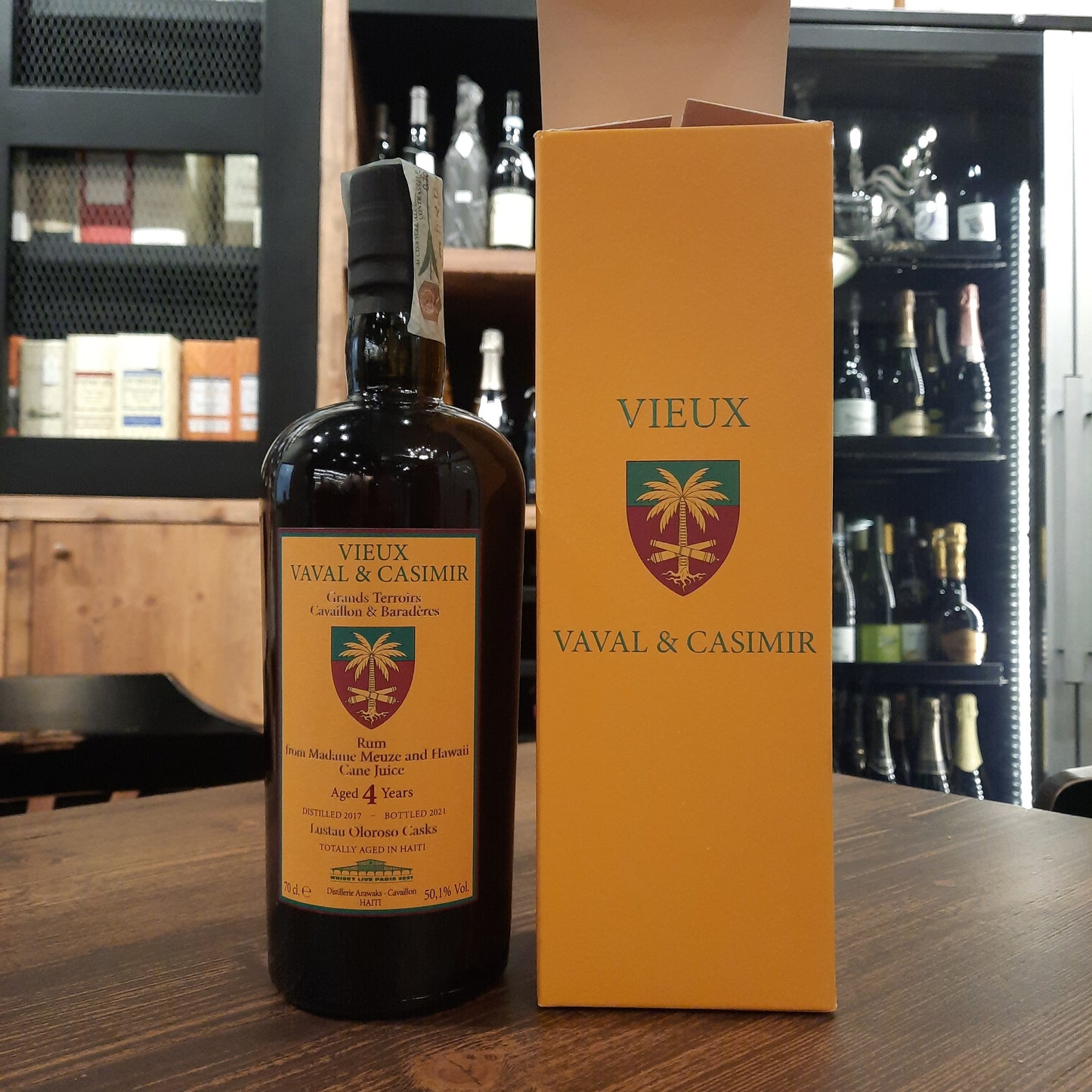 Clairin Vieux Vaval&Casimir Lustau Oloroso Cask Whisky Live Paris 2021 4y 50.1%