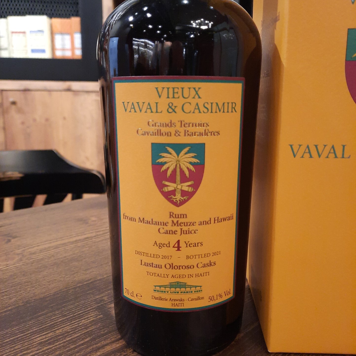 Clairin Vieux Vaval&Casimir Lustau Oloroso Cask Whisky Live Paris 2021 4y 50.1%