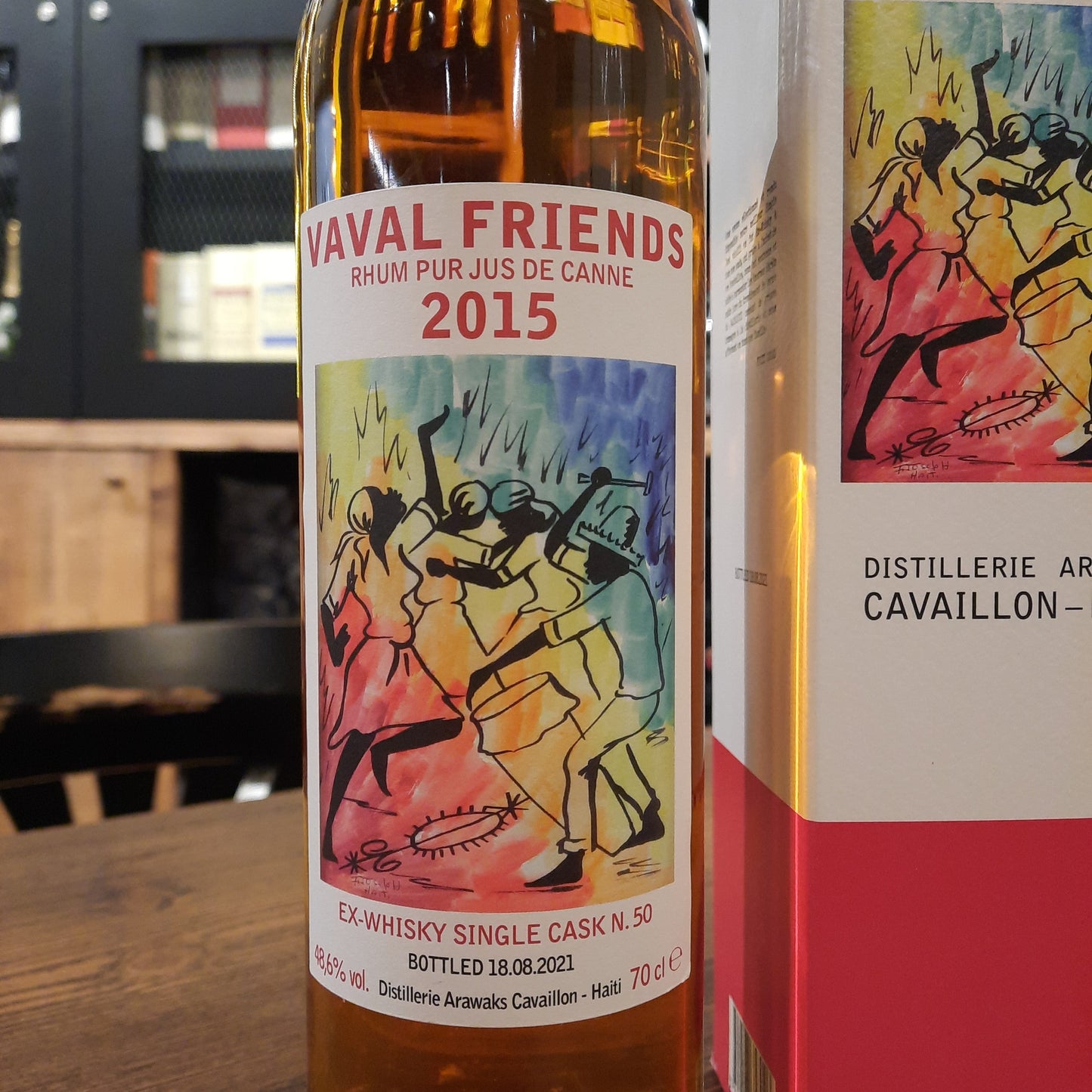 Clairin Vaval Friends ex Whisky Single Cask 2015 48.6%