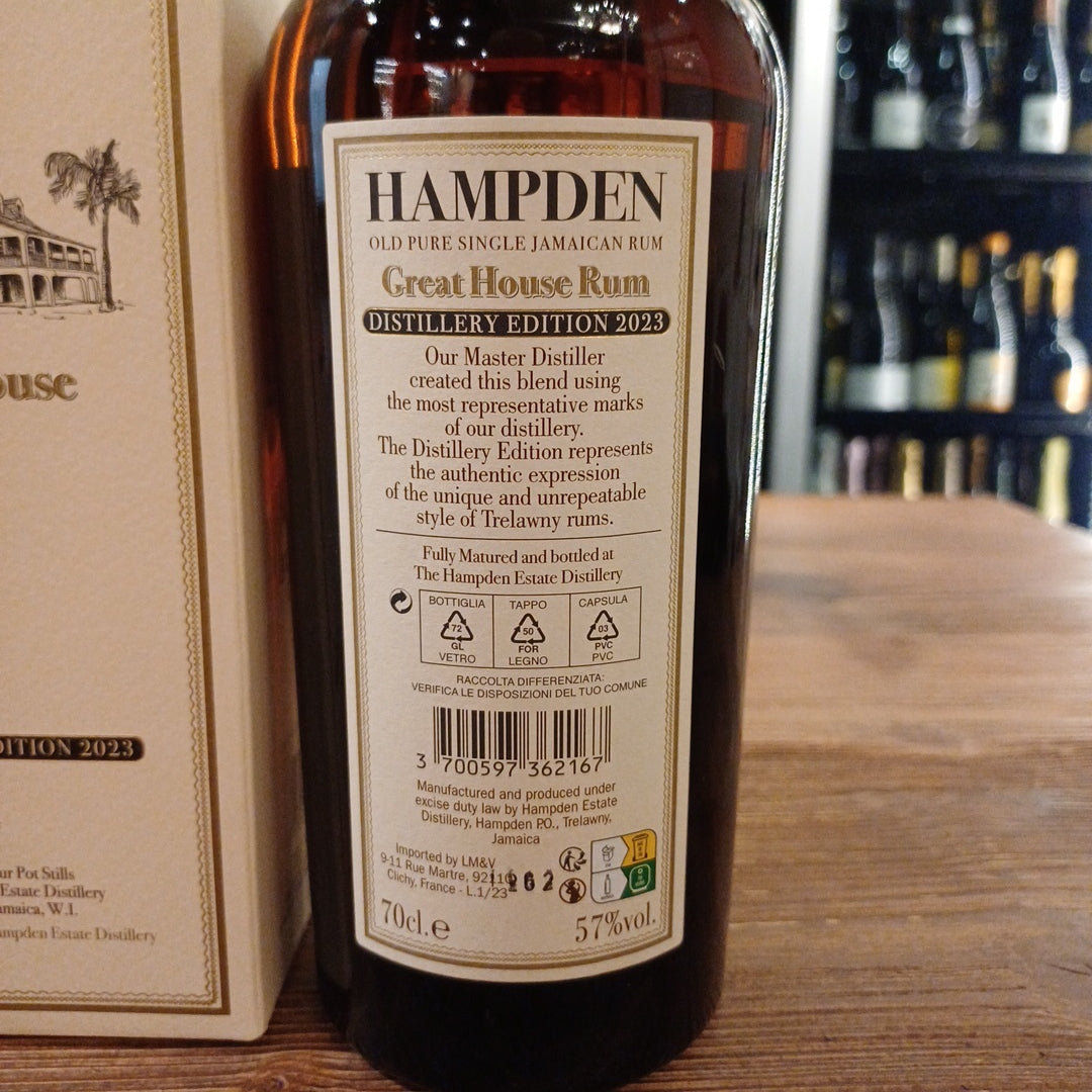 Hampden Great House Rum 2023 Distillery Edition