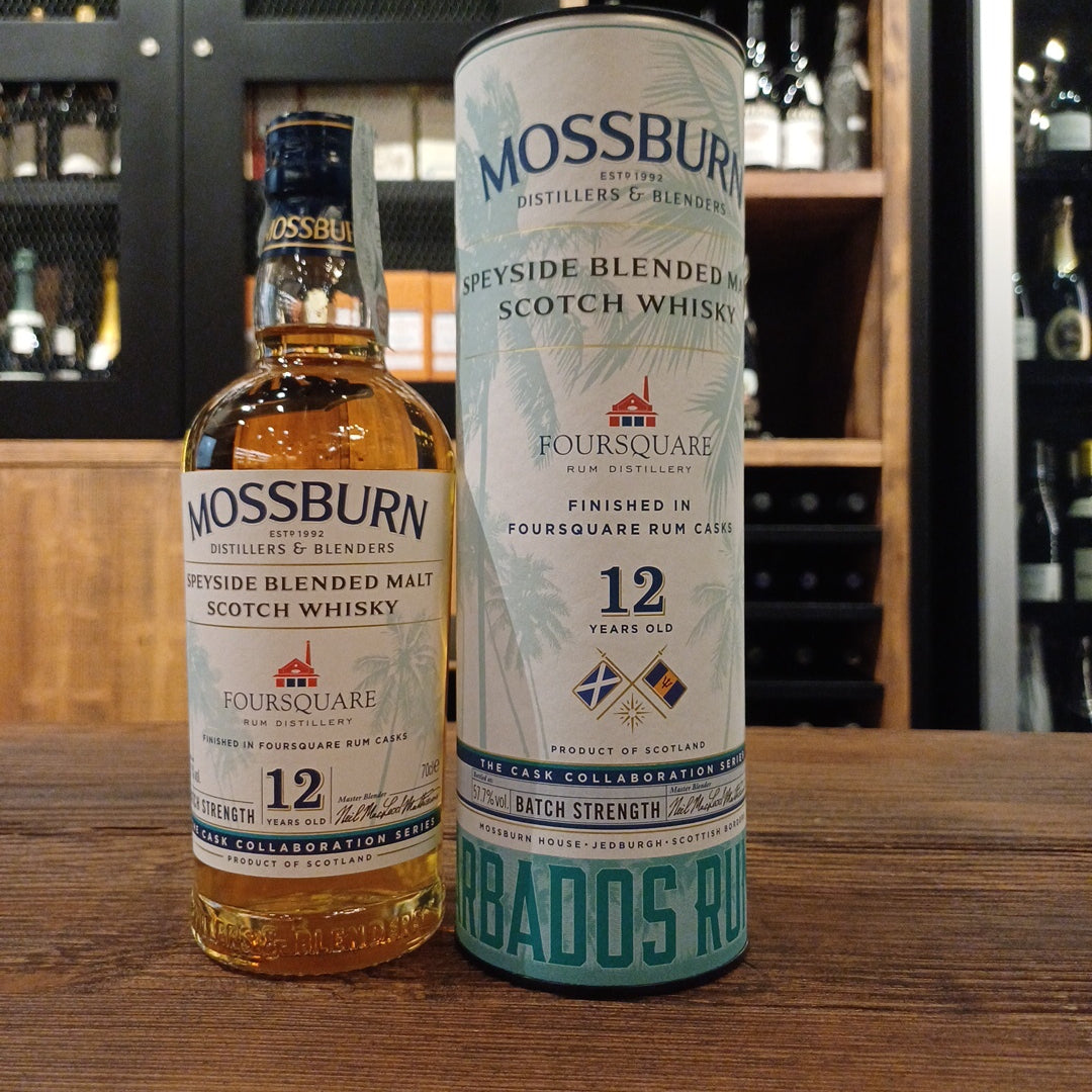 Mossburn Speyside Blended Malt Scotch Whisky 12y Foursquare Cask 57.7%