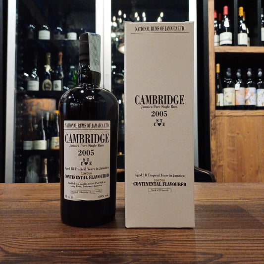 Rum cambridge 2005 STCE 18y 60%