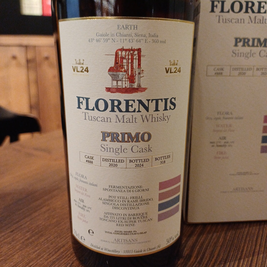 Florentis Tuscan Whisky Primo Single Cask velier live 24