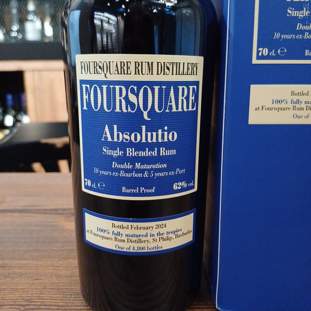 Foursquare Absolutio Rum Double Maturation 62%