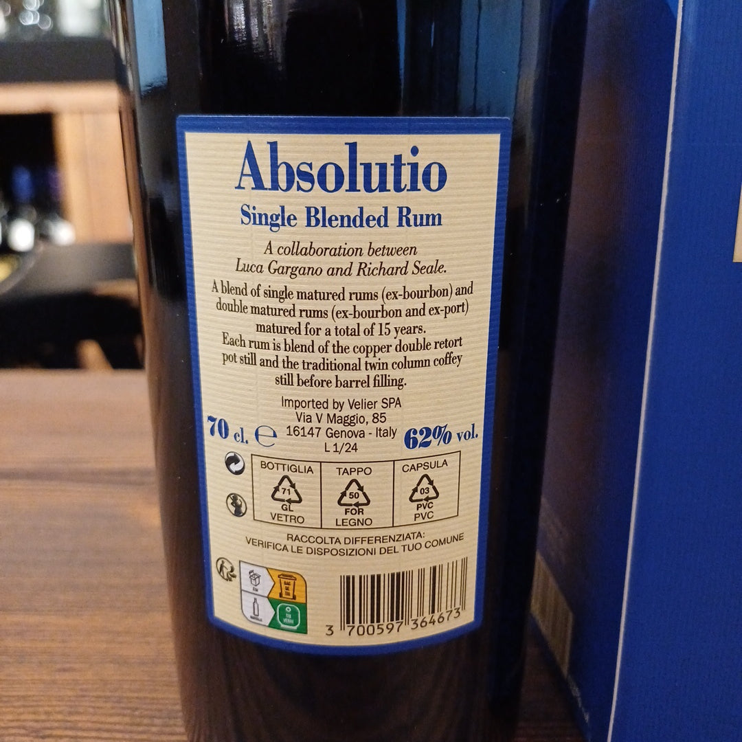 Foursquare Absolutio Rum Double Maturation 62%