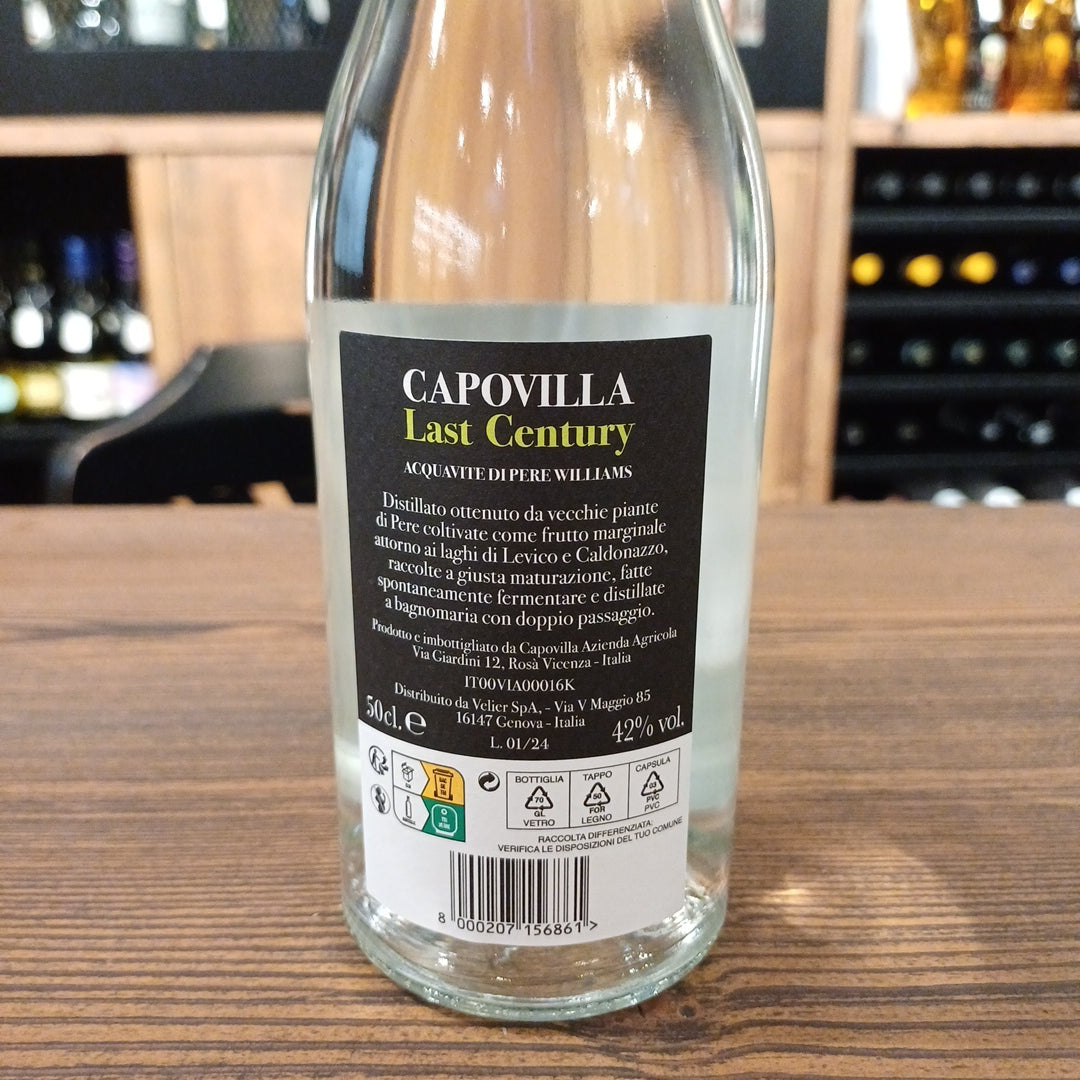 Capovilla Last Century Pere Williams 50 cl 42%