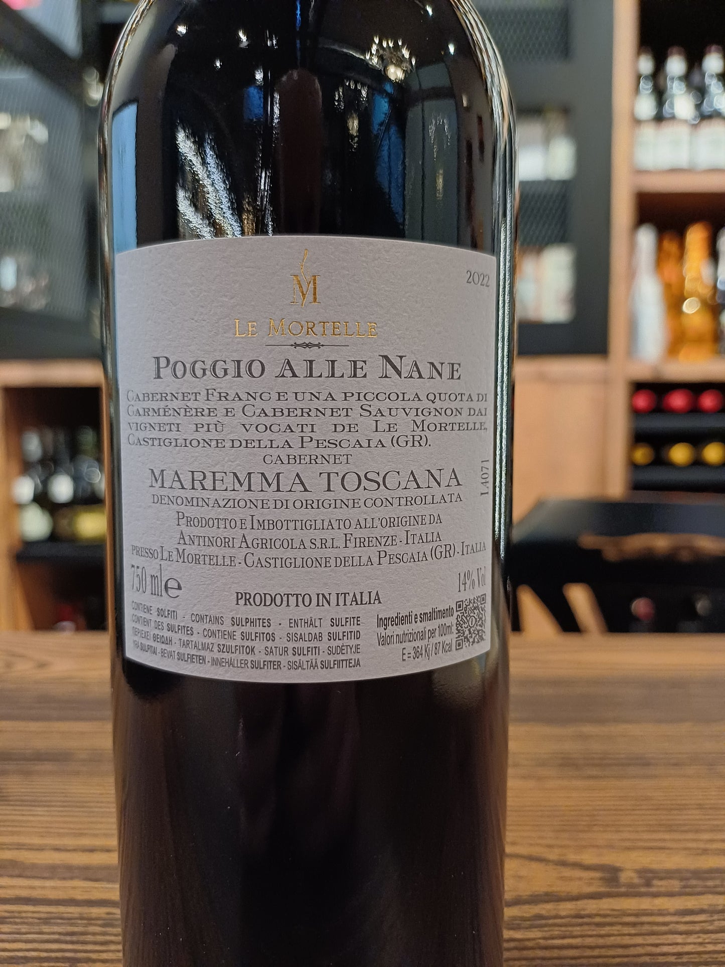 Poggio Alle Nane 2022 Le Mortelle Maremma Toscana DOC