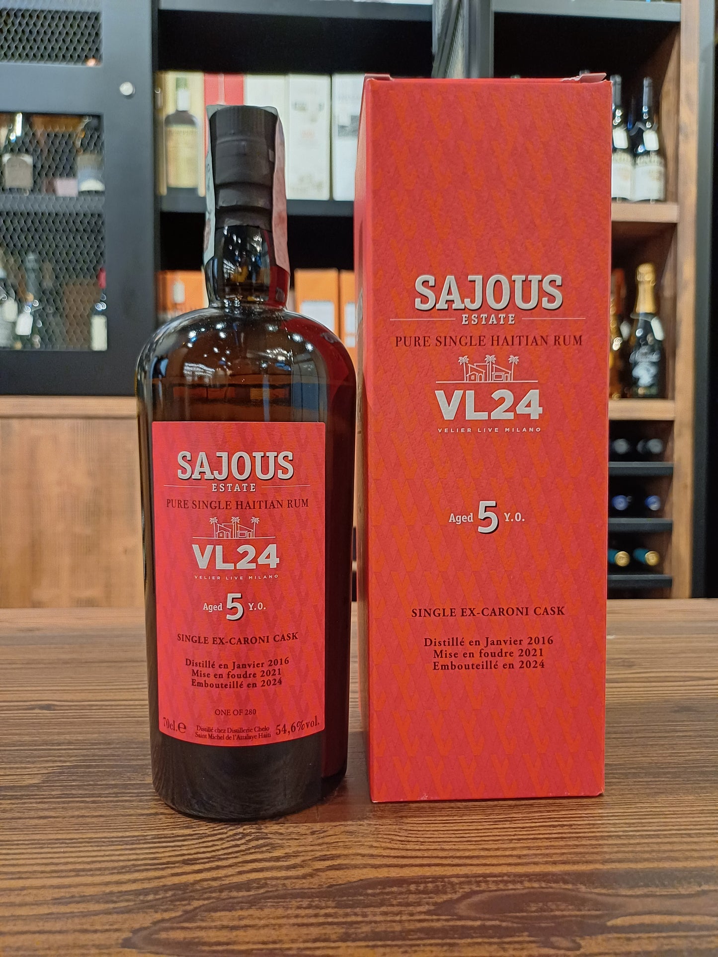 Chelo 2016 Sajous Velier VL24 Ex-Caroni Cask 54.6%