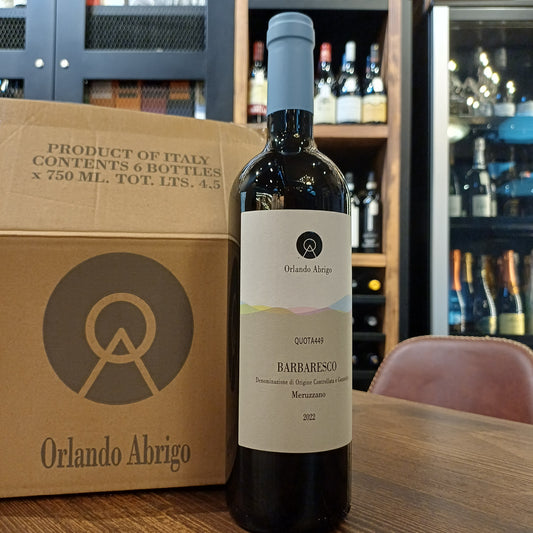Orlando Abrigo Barbaresco Meruzzano 2022 6x75cl