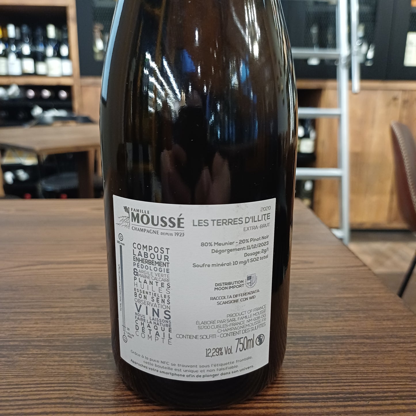 Moussè Champagne Les Terres D'Illite 2020