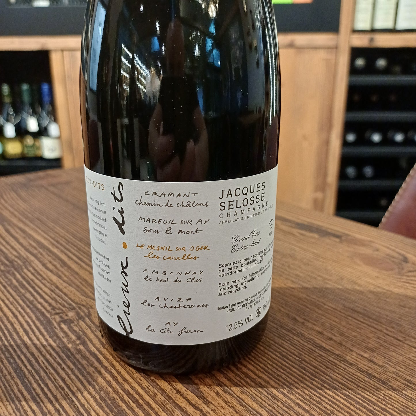 Jacques Selosse Lieux-Dits Les Carelles Sboccatura 2025