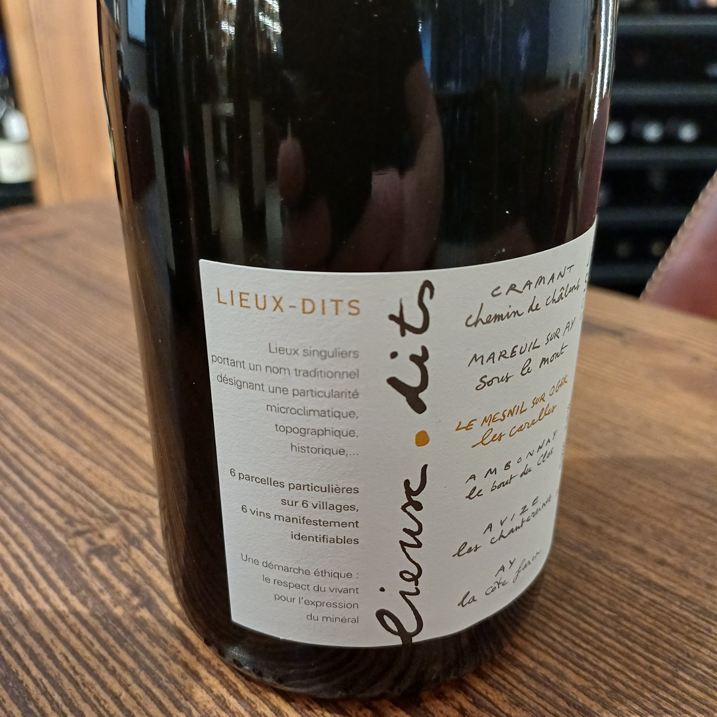 Jacques Selosse Lieux-Dits Les Carelles Sboccatura 2025