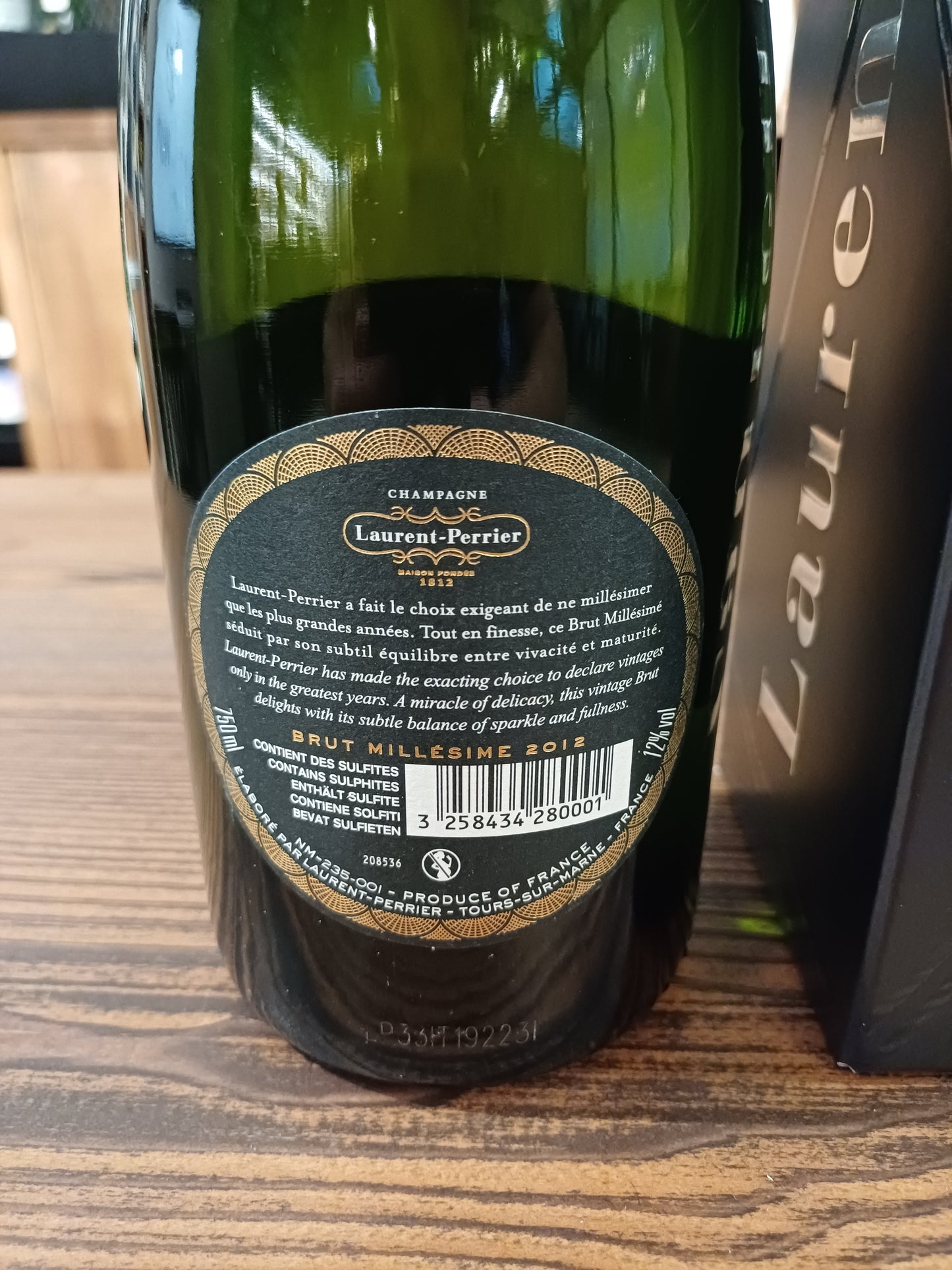 Champagne Laurent-Perrier Millesimè 2012 Brut astucciato