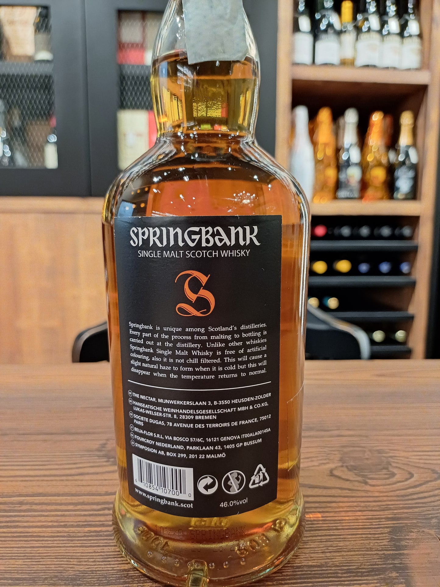 Springbank 10Y 46% Whisky Campbeltown