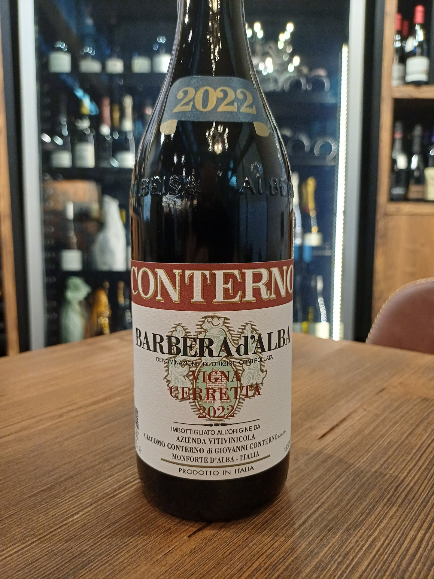 Barbera d'Alba DOC Vigna Cerretta 2022 Giacomo Conterno 15.5%