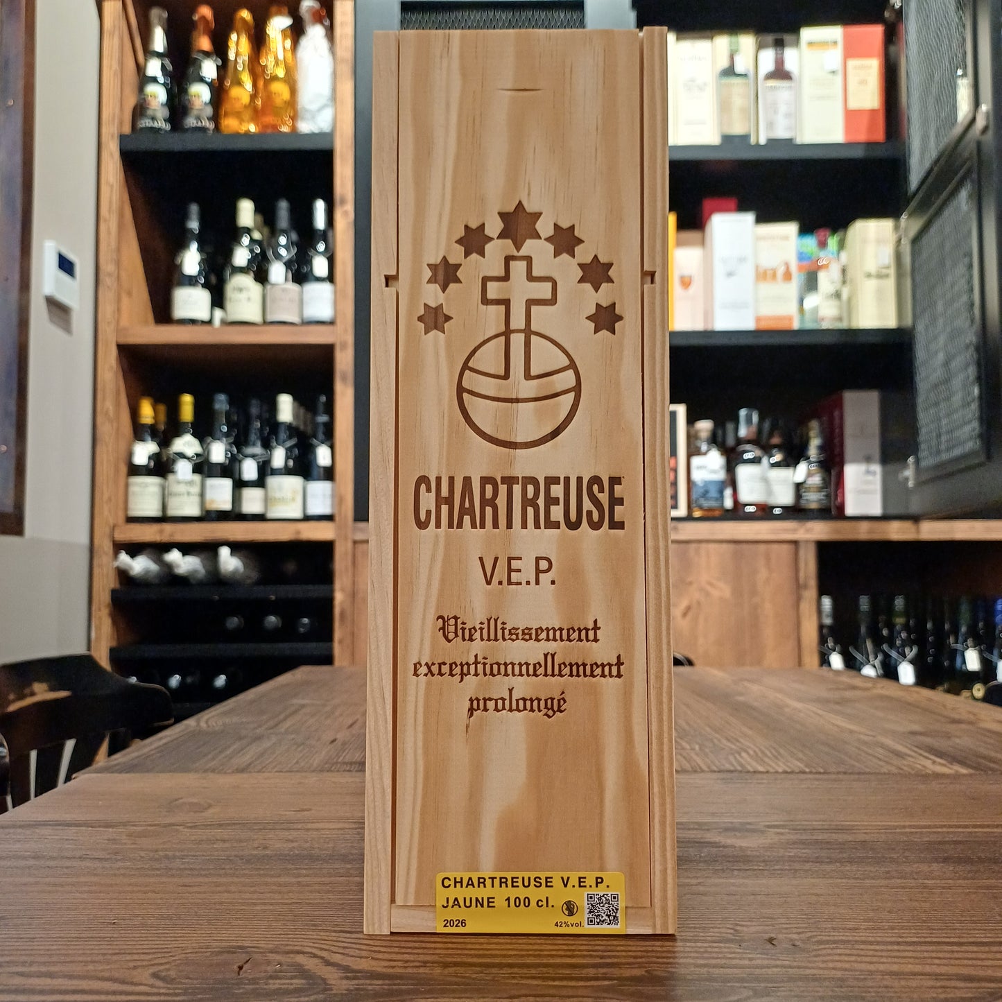 Chartreuse V.E.P. Jaune 100cl. 2026