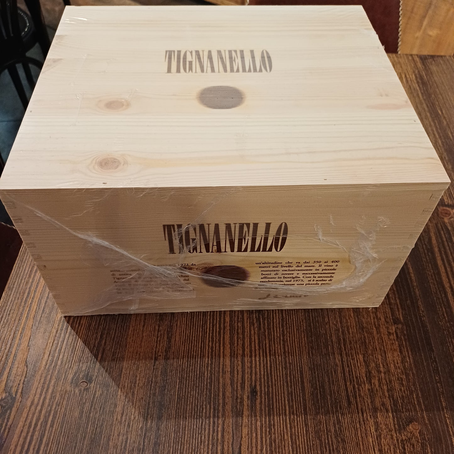 Antinori Tignanello cassa 6x0.75L 2023 Toscana IGT