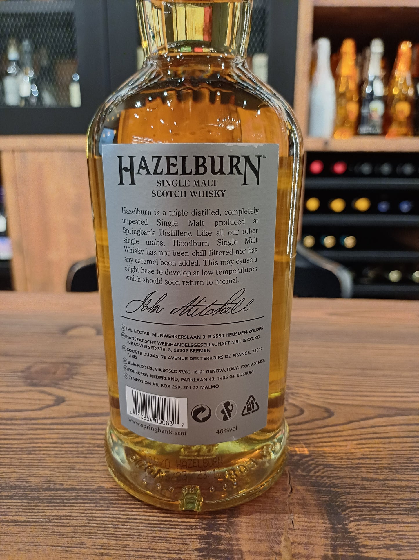 Hazelburn 10Y Campbeltown Whisky 46%