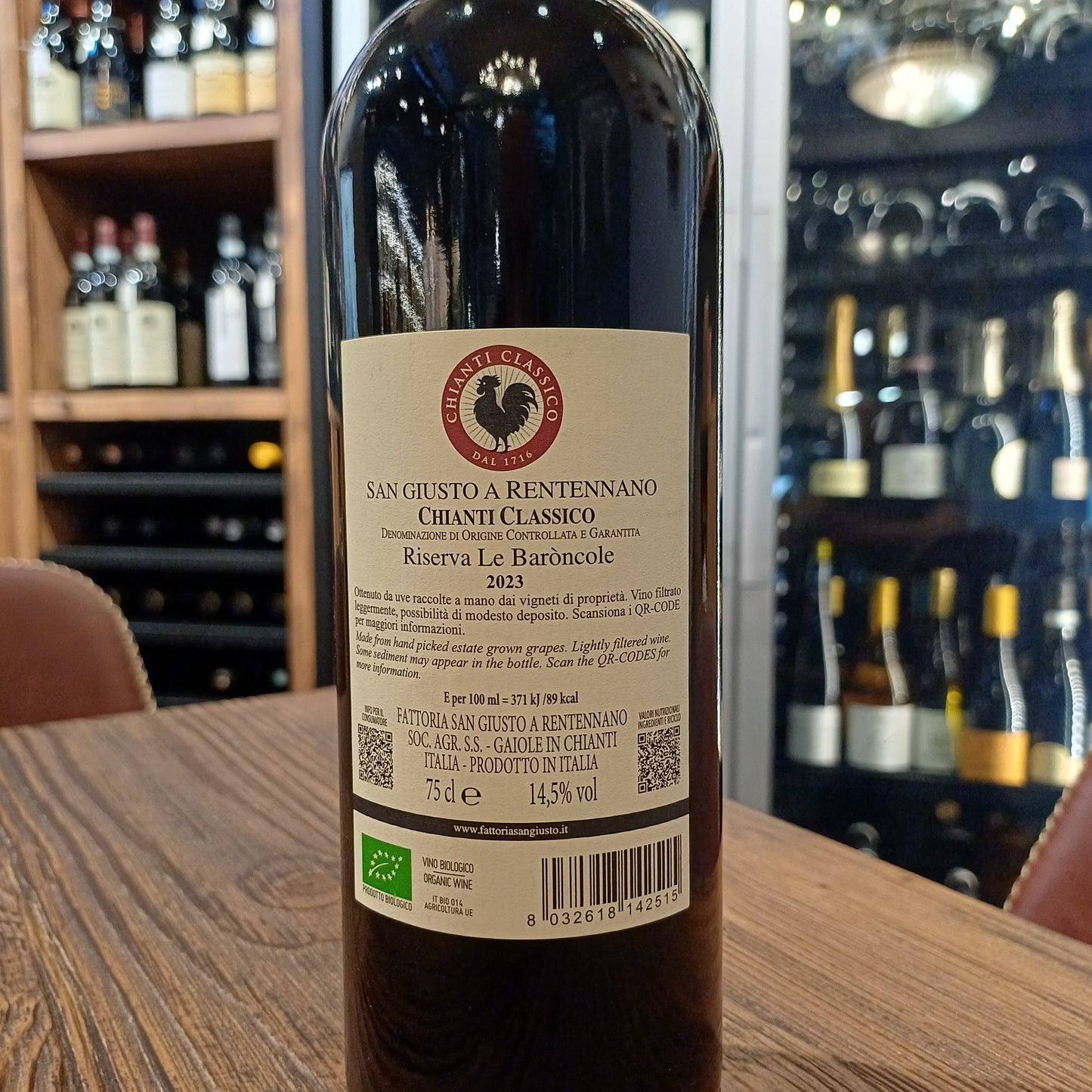 San Giusto a Rentennano Chianti Classico Riserva Le Baroncole 2023