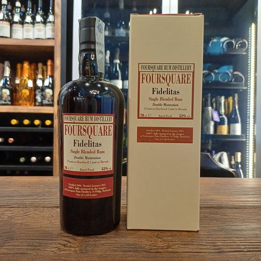 Foursquare Fidelitas Single Blended Rum Double Maturation 55%