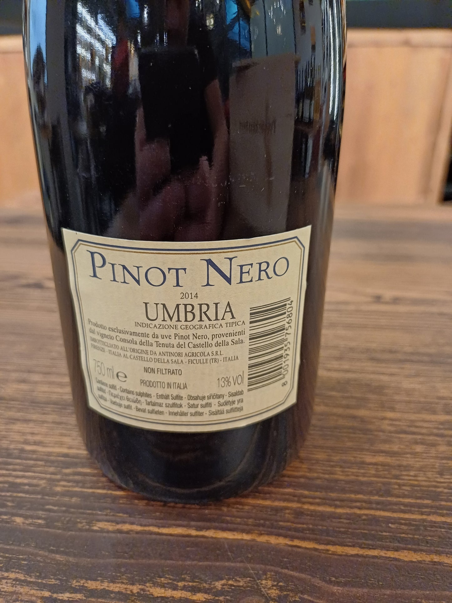 Pinot Nero Della Sala 2014 Castello Della Sala Marchesi Antinori