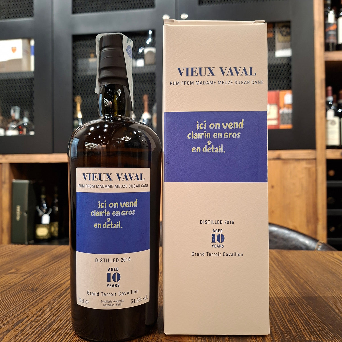 Clairin Vieux Vaval 10 Y.O. Cavaillon Grand Terroir Ex-Caroni Cask - Full Proof