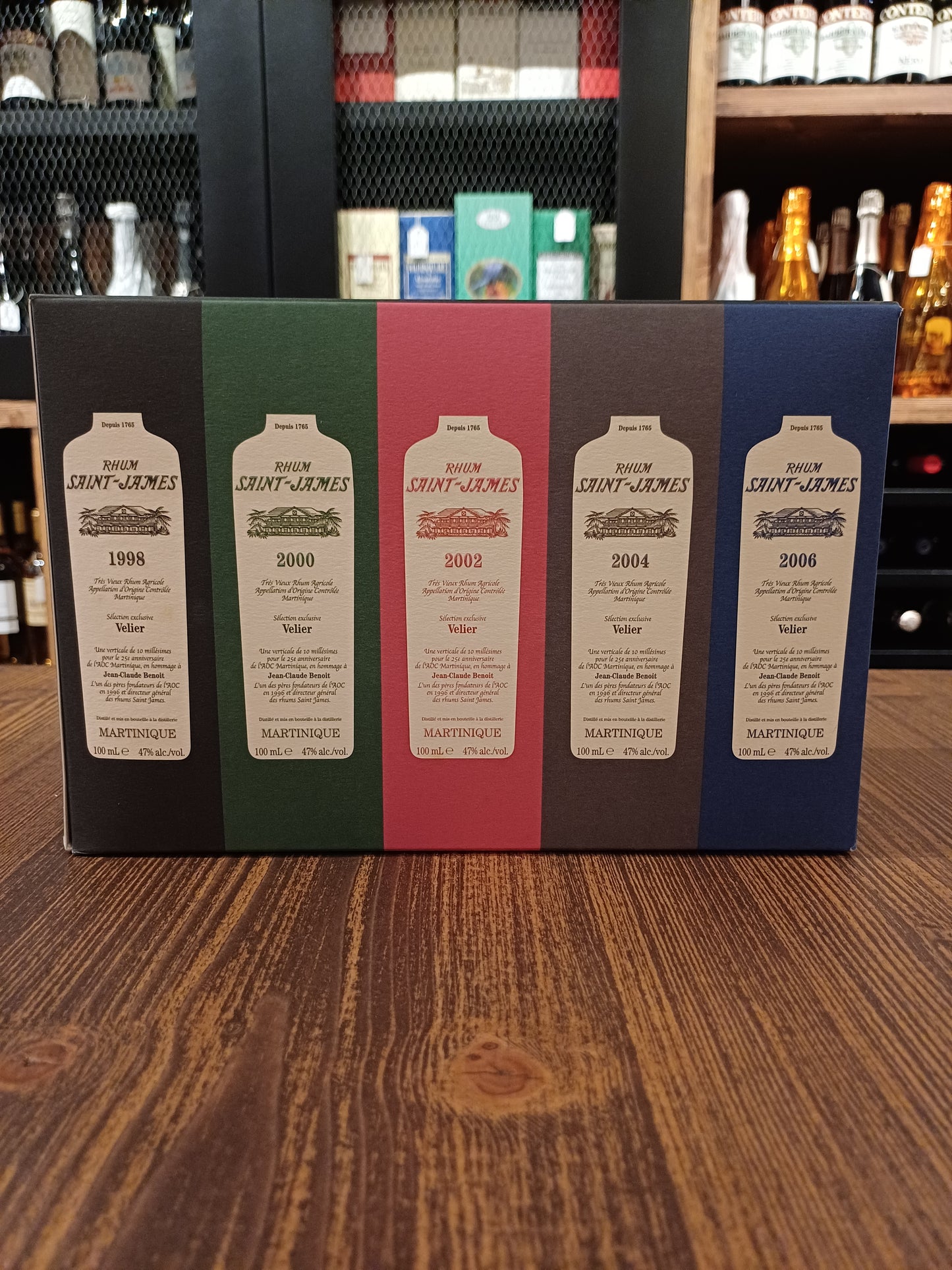 Rum Saint James Coffret 10x10cl 25 anniversario AOC