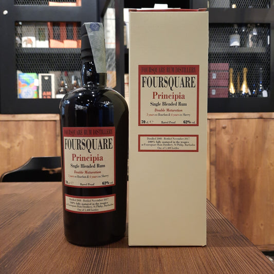 Foursquare Principia single blended rum 62%