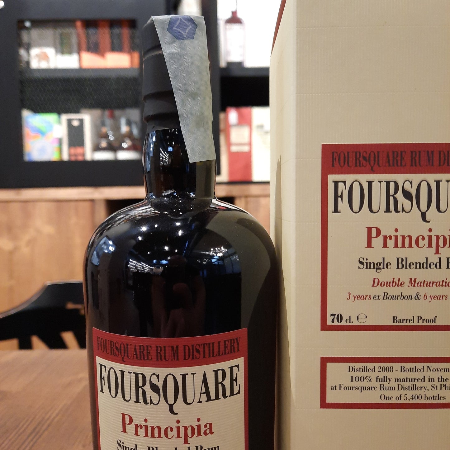 Foursquare Principia single blended rum 62%