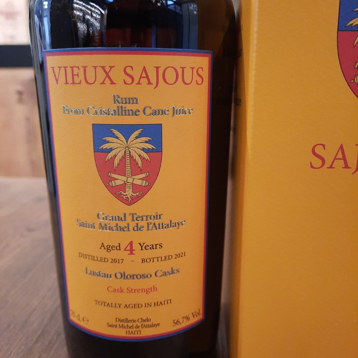 Vieux Sajous rum 4 years Lustau Oloroso Cask