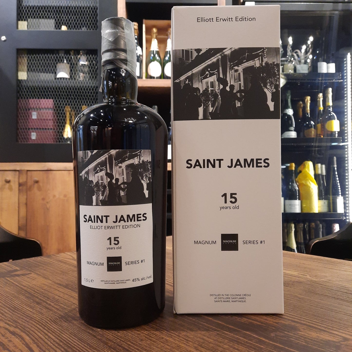 Rum Saint James 15 years Magnum Series Elliott Erwitt 45% 1.5l