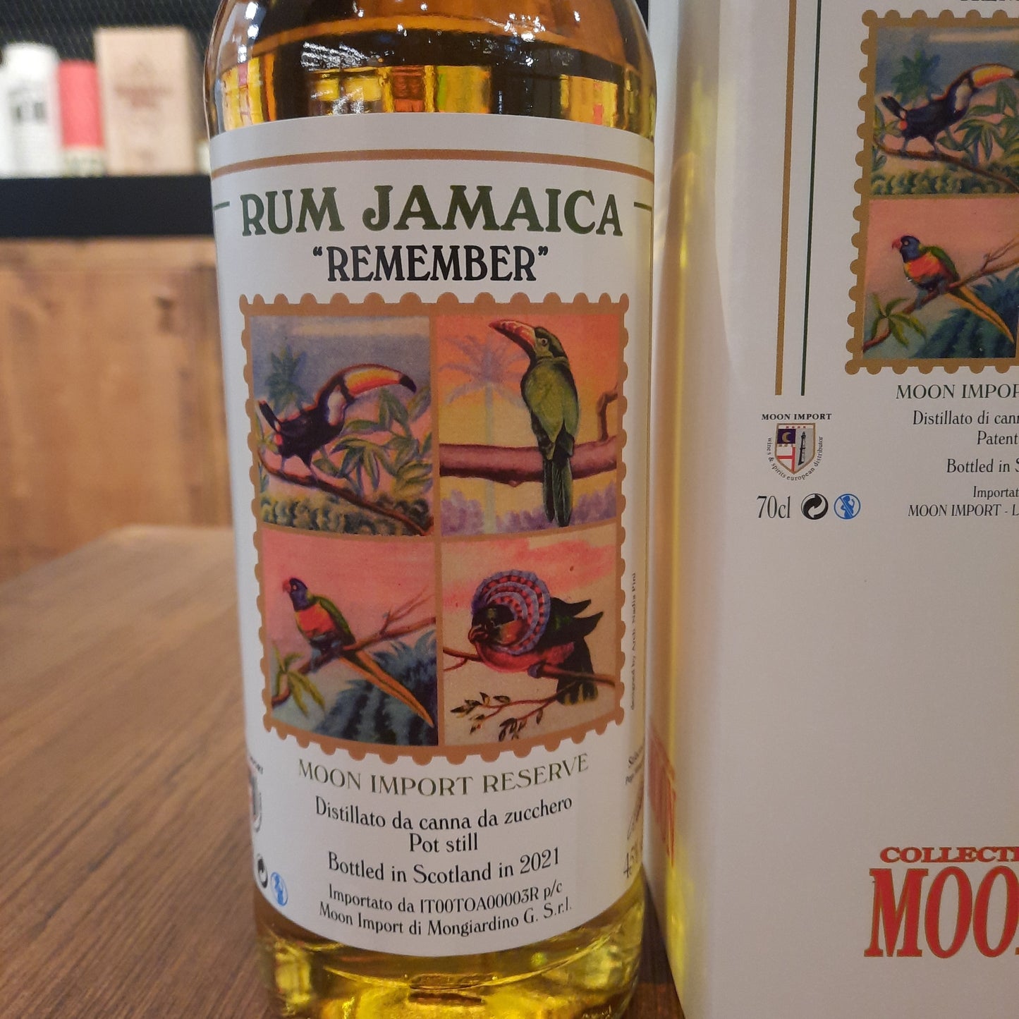 Rum moon import jamaica "remember" 2021 45%