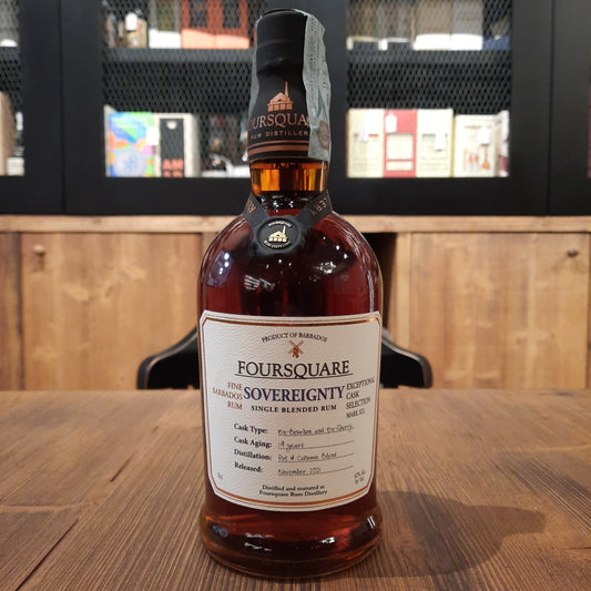 Foursquare Sovereignty Single Blended Rum 62%