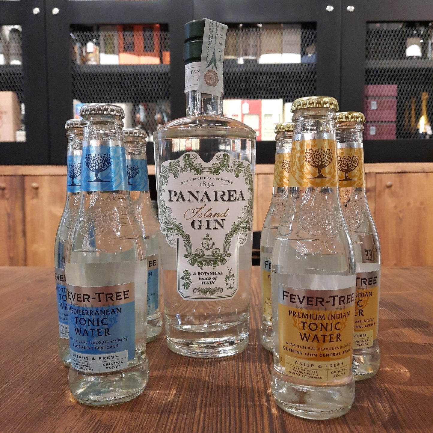 Panarea Island Gin + 8 Fever Tree Tonic