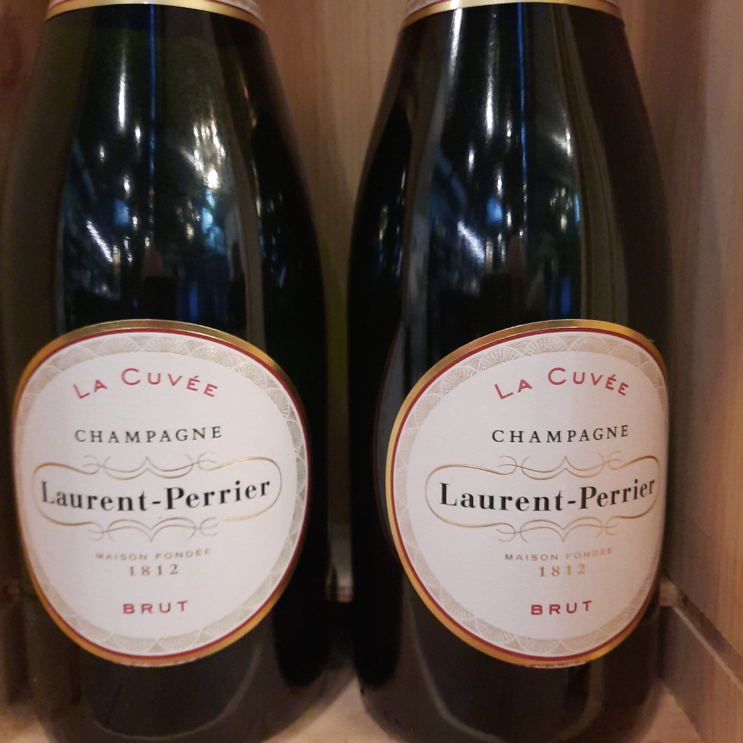 Laurent-Perrier la Cuvée brut 2 x 0.75L cassa legno